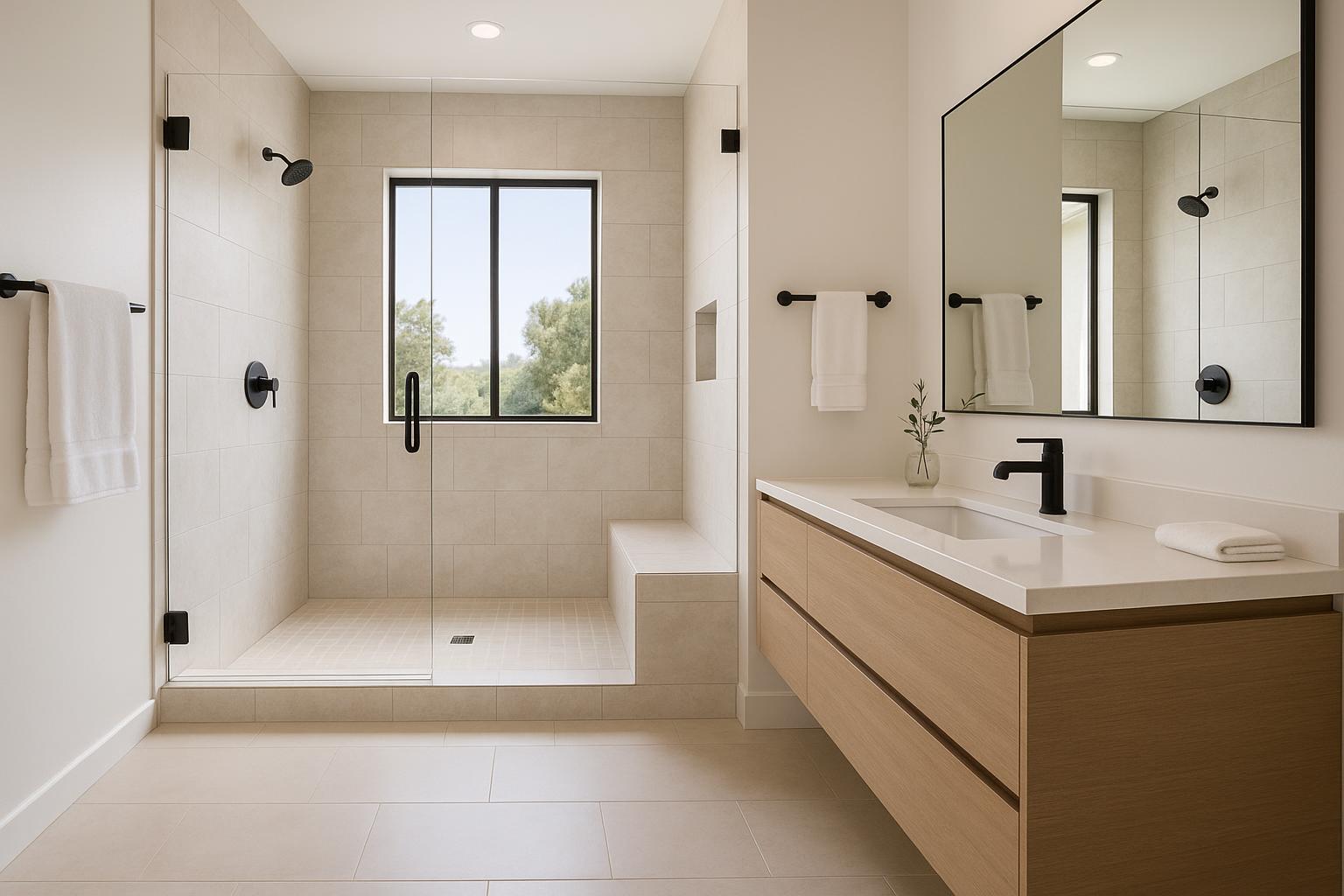 Bathroom Renovation service by Rock Solid Foundation